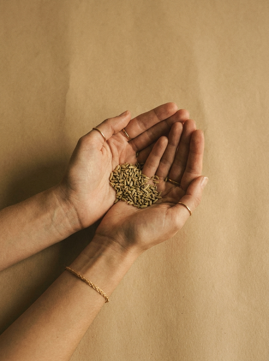 Fenchel in der Hand – editorial
