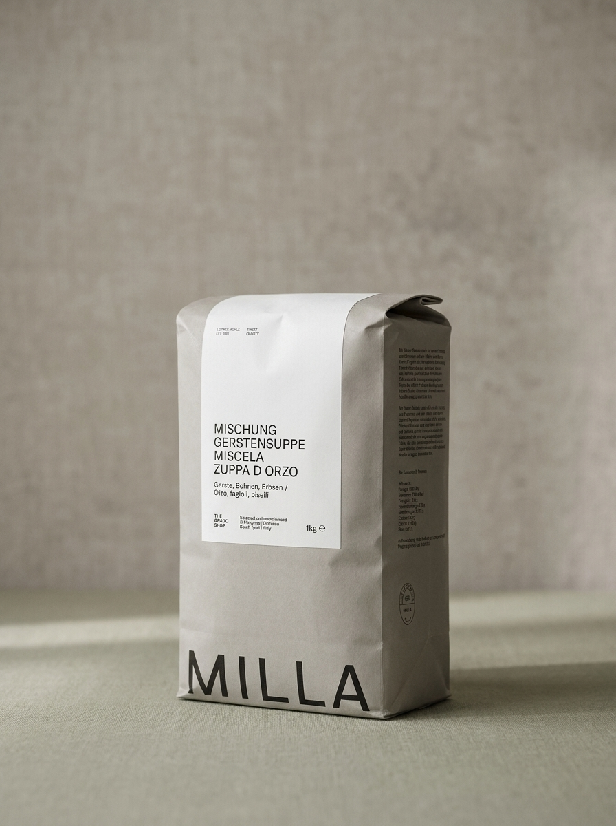 MILLA Mischung Gerstensuppe 1 kg Papierbeutel