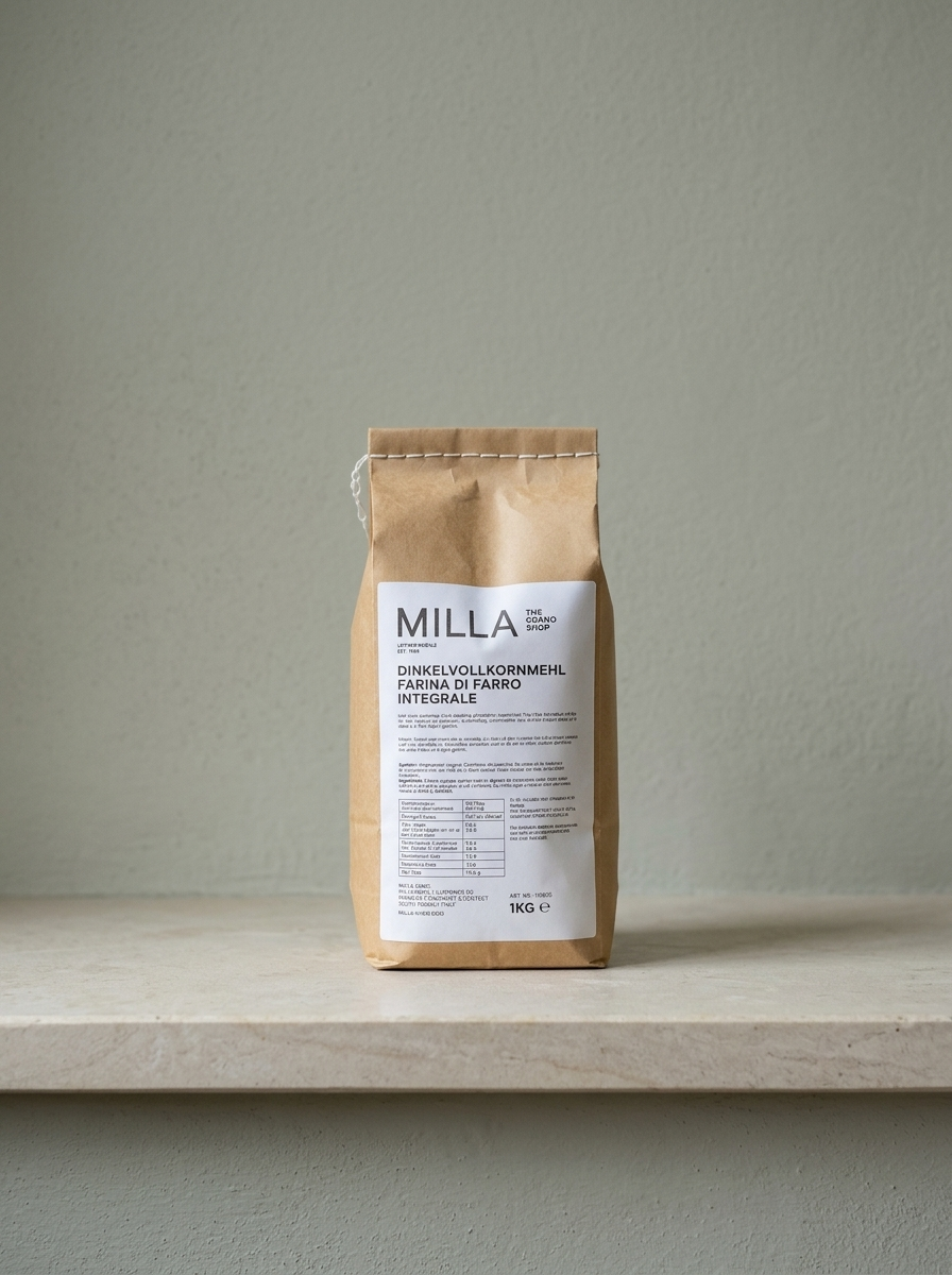MILLA Dinkelvollkornmehl 1 kg