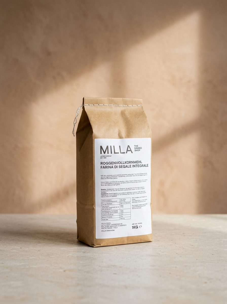 MILLA Roggenvollkornmehl 1 kg