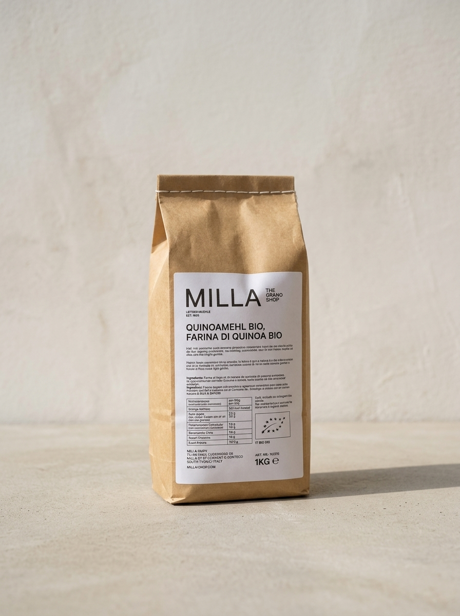 MILLA Quinoamehl Bio 1 kg Papierbeutel