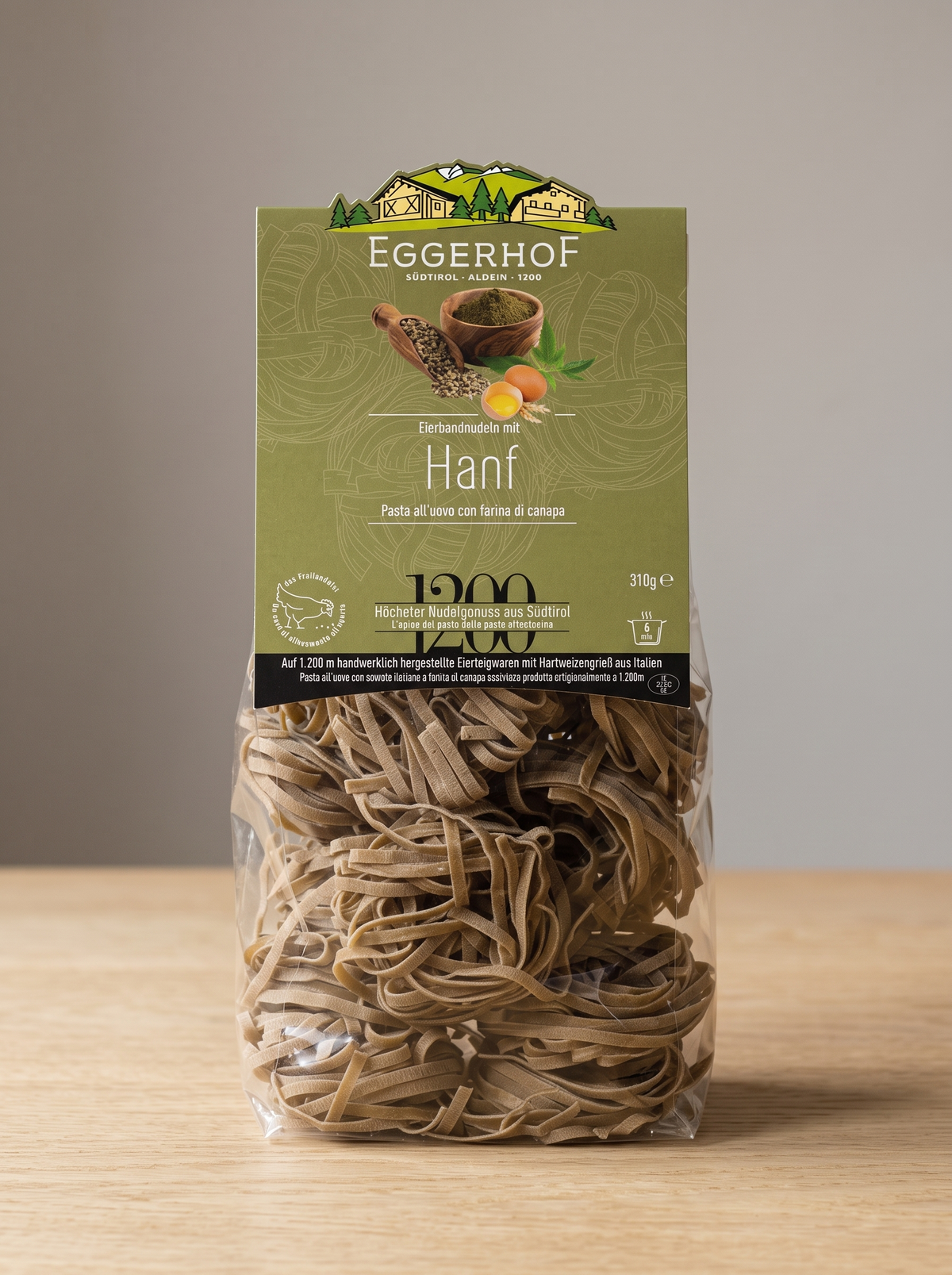 Eierbandnudeln Hanf Eggerhof 310 g
