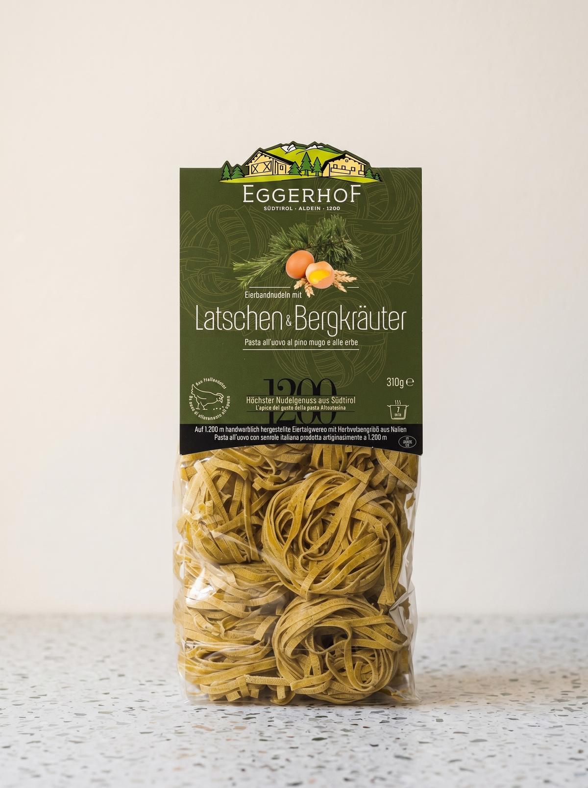 Eierbandnudeln Latschen-Bergkräuter Eggerhof 310 g