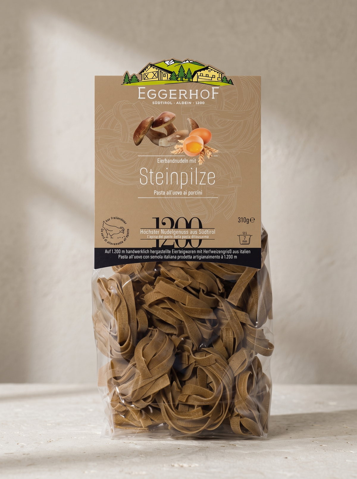 Eierbandnudeln Steinpilze Eggerhof 310 g