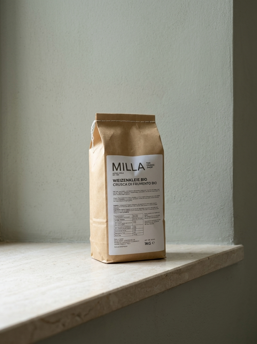 Weizenkleie Bio 1 kg MILLA