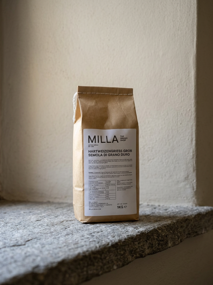 Hartweizengrieß 1 kg MILLA