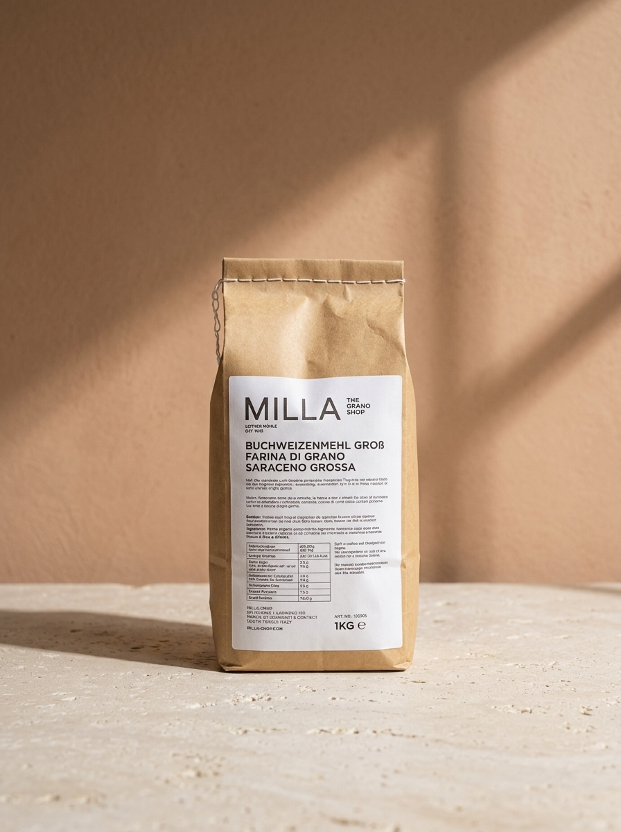 Buchweizenmehl grob 1 kg MILLA