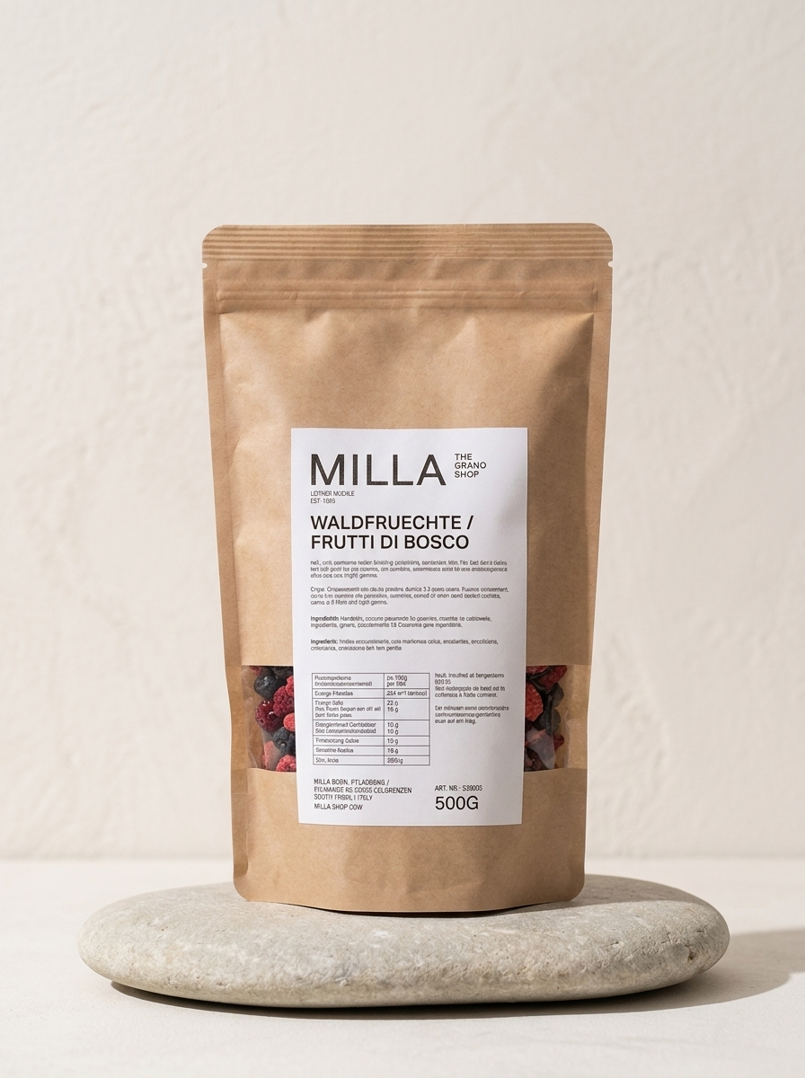 Waldfruechte 500 g - MILLA Standbodenbeutel