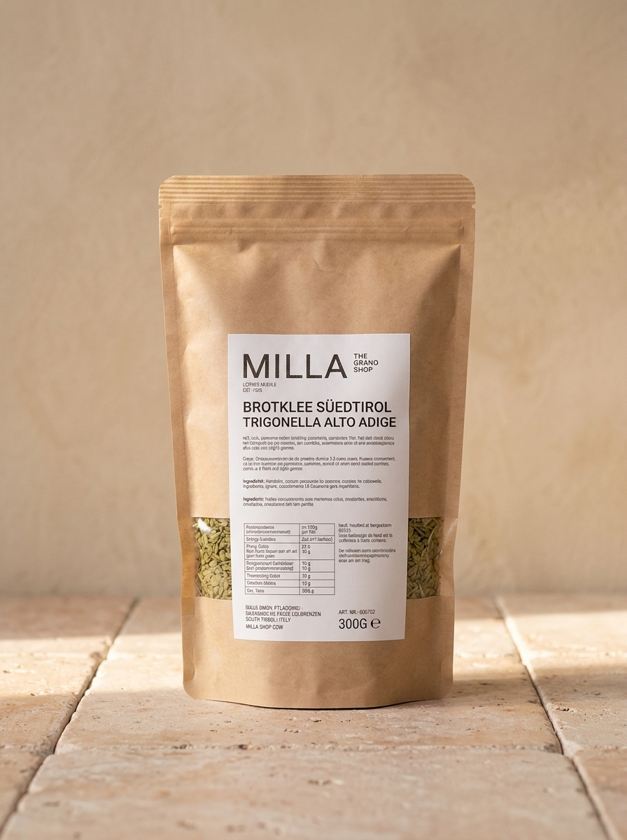 Brotklee Suedtirol 300 g - MILLA Standbodenbeutel