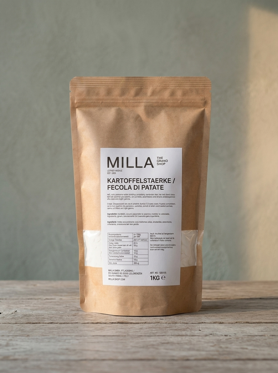 Kartoffelstaerke 1 kg - MILLA Standbodenbeutel