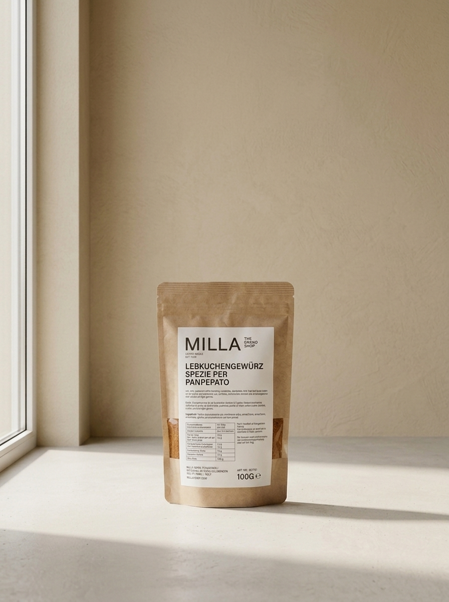 Lebkuchengewürz 100 g - MILLA Standbodenbeutel