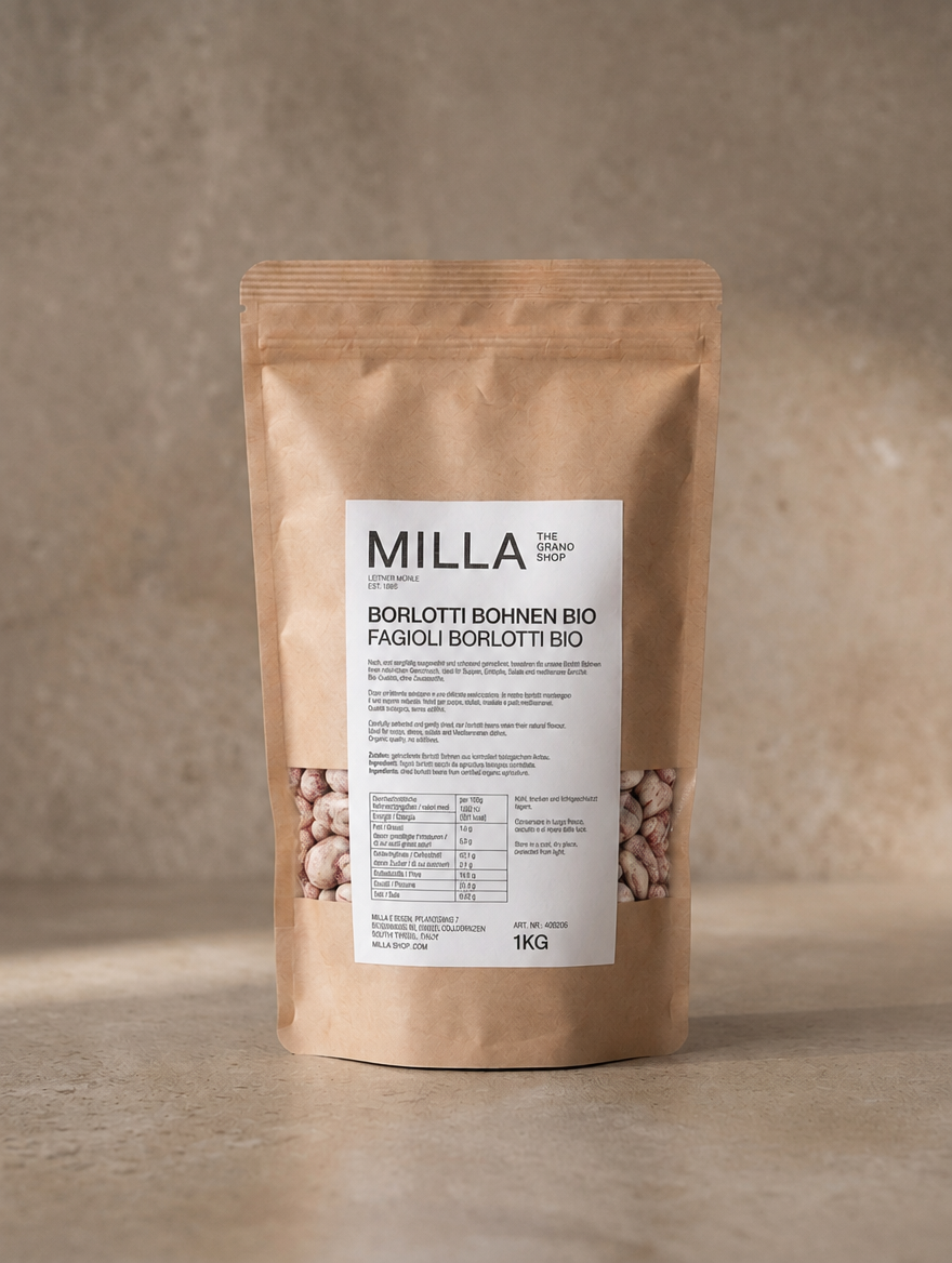 Borlotti Bohnen Bio 1 kg – MILLA